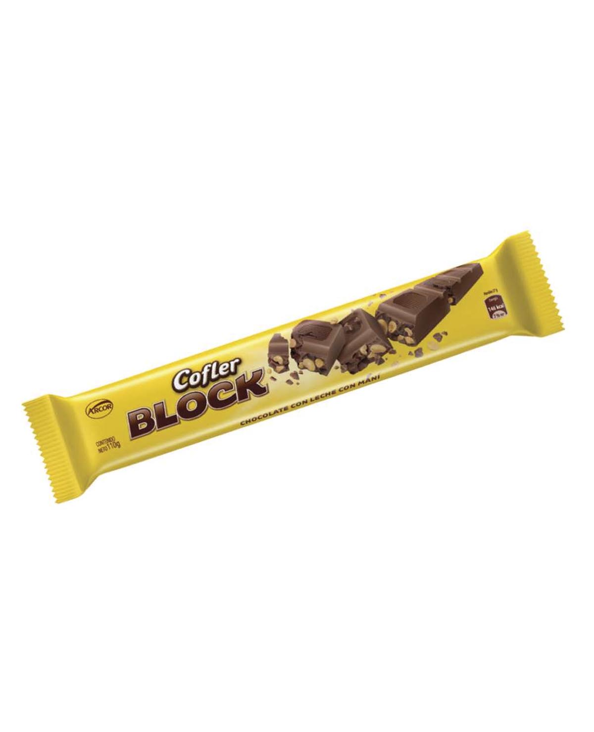 Titanio Shop S.A. :. Chocolate Cofler Block x 110 Gr