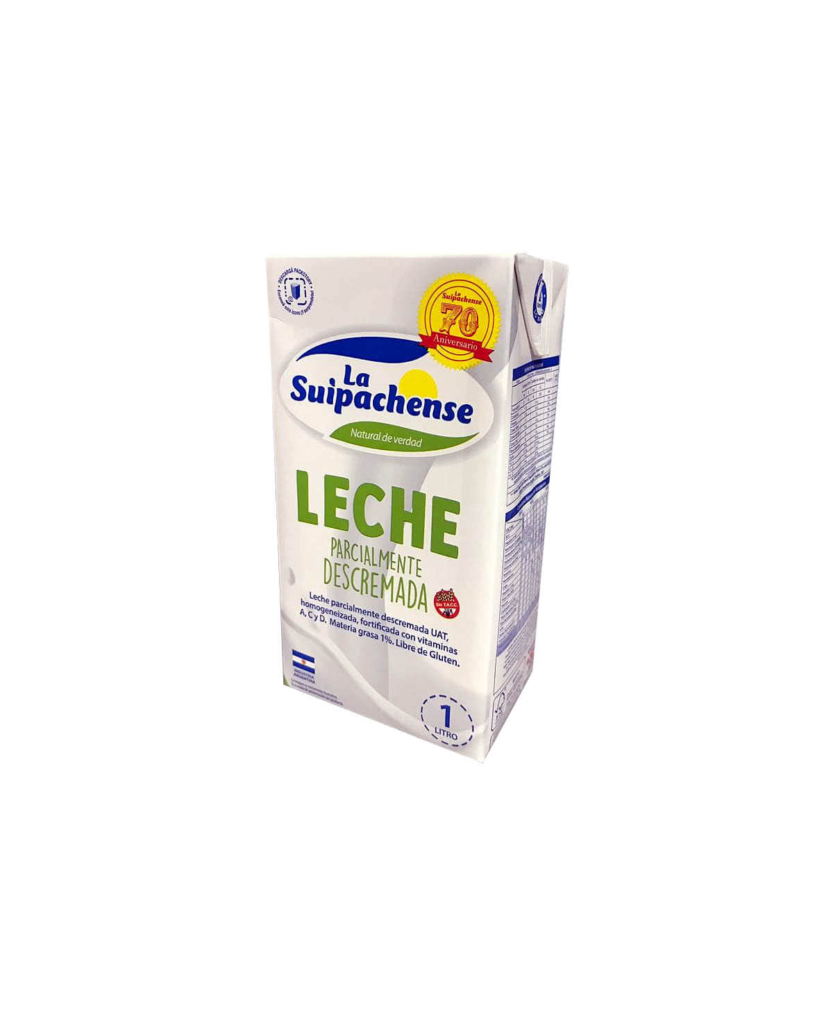 Leche La Suipachense Larga Vida Descremada 1 Lt