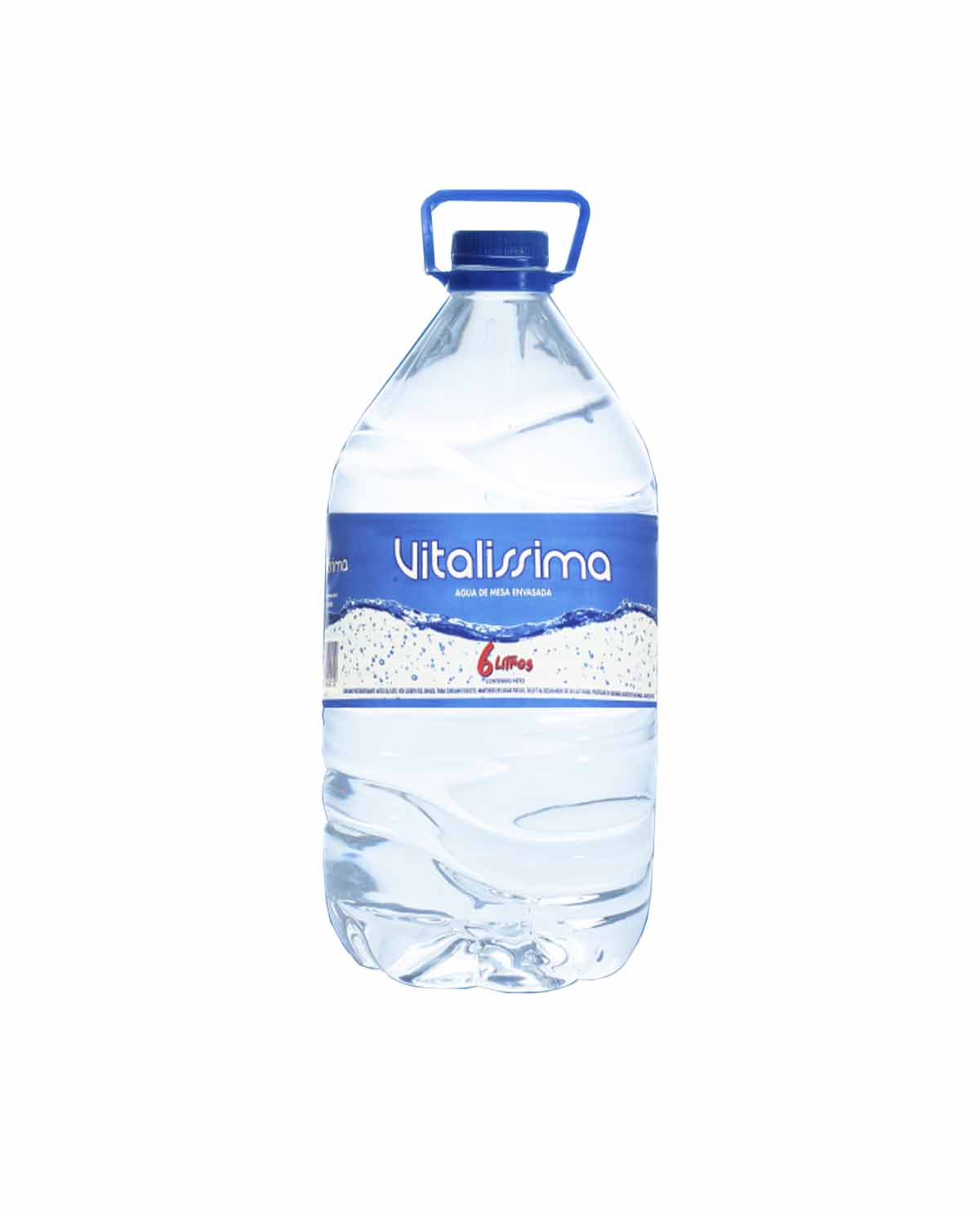 Agua Vitalissima Sin Gas x 6 Lt